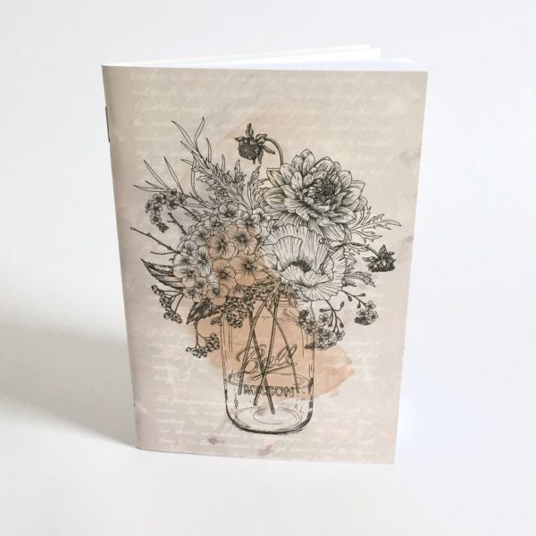 Illustrated Floral Notebook