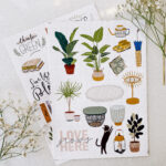 Plant and Home Stickers