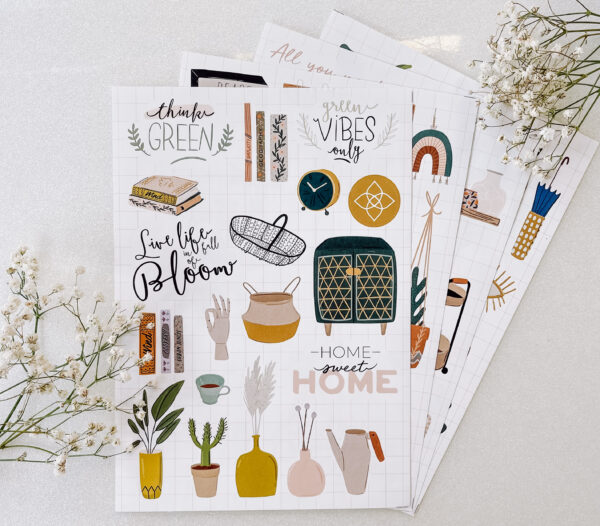 Indoor Plant Stickers