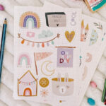 Colours of Me Kids Stickers Lilac
