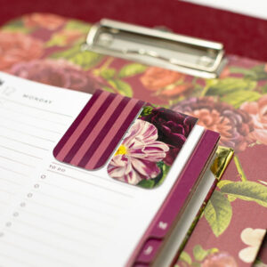 Magnetic Bookmark Set, Scarlet