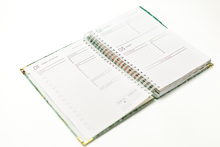 A4 Page-a-day Diary 2027, Ayanda - Good Golly