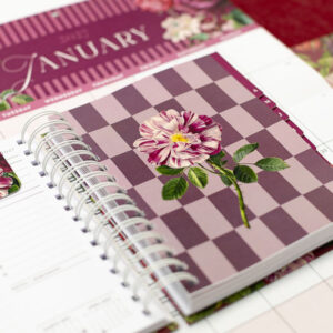 A4 Page-a-day Diary 2027, Scarlet