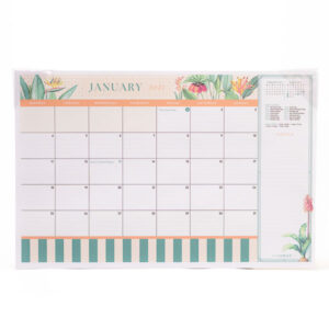 Desk Pad Calendar 2027, Ayanda