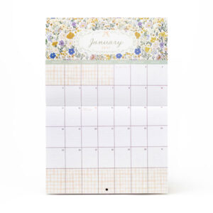 Monthly Wall Calendar 2027, Autumn