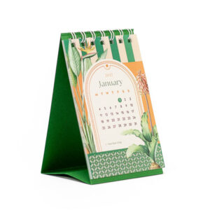 A6 Flip Desk Calendar 2027, Ayanda