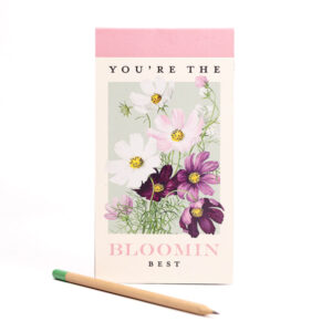Seed Pencil Notepad, Cosmos