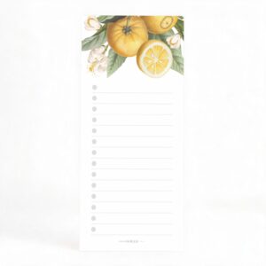 Shopping List Notepad, Limoncello