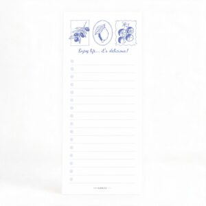 Shopping List Notepad, Seas the Day